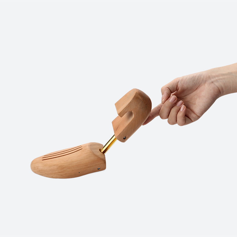 Adjustable Men Epic High Quality Twin Tube Wooden Cedar Shoe Tree