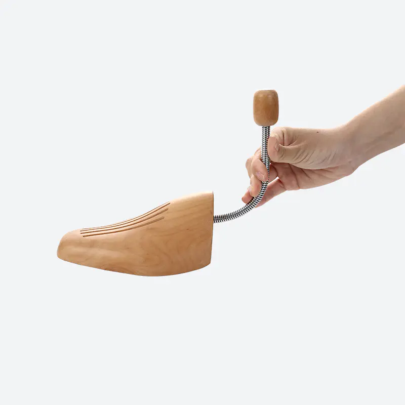 Hot selling Adjustable Spring Shoe Stretchers Cheap Wooden Shoe Trees