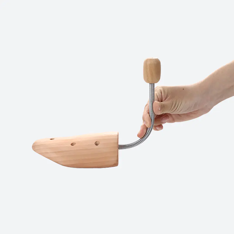 Five holes Wooden Shoe Tree With holes3