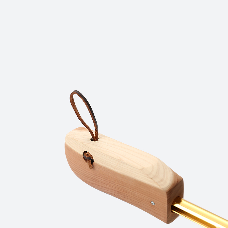 Single tube type without slot Wooden Shoe Single tube