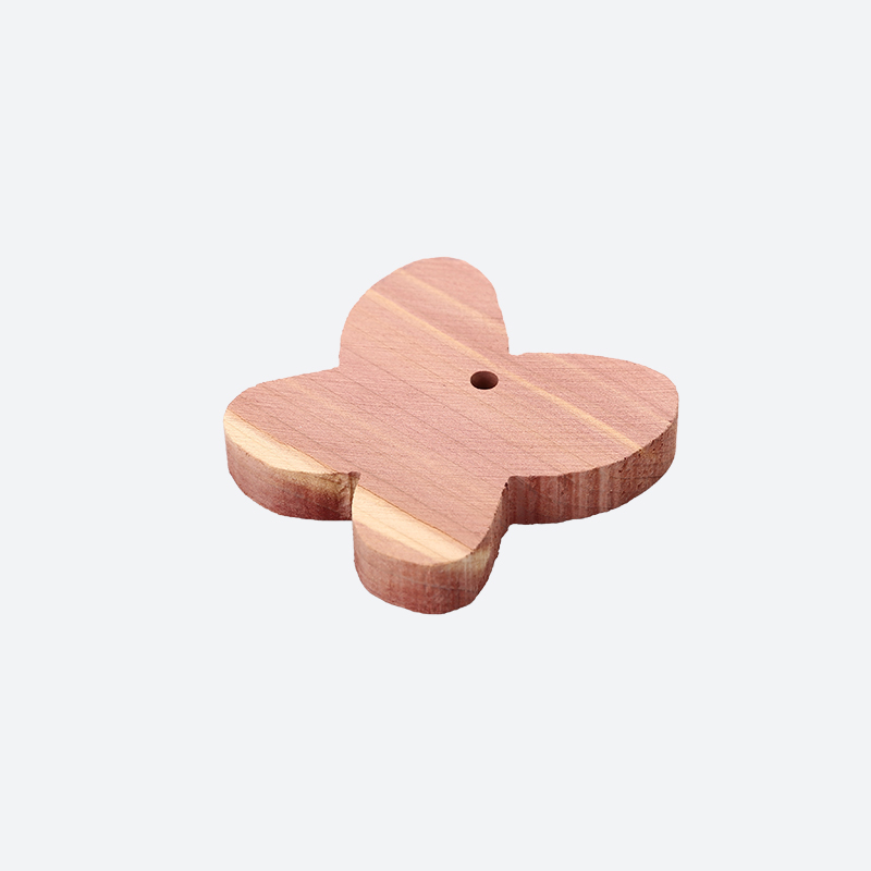 Butterfly shape Wooden decorations Small pieces can be combined randomly