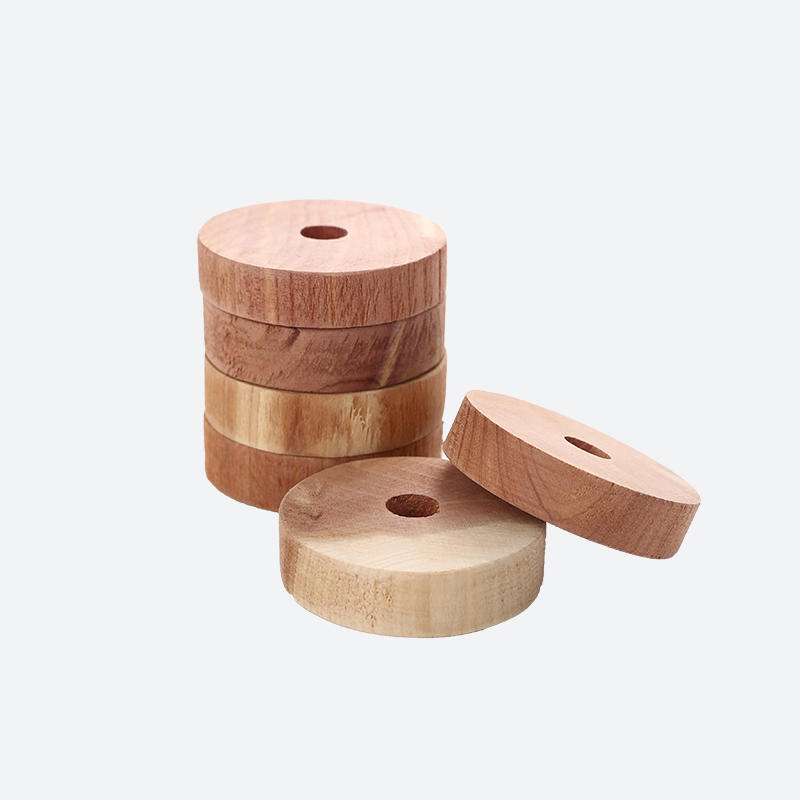 Disc Wooden decorations, Small pieces can be combined randomly