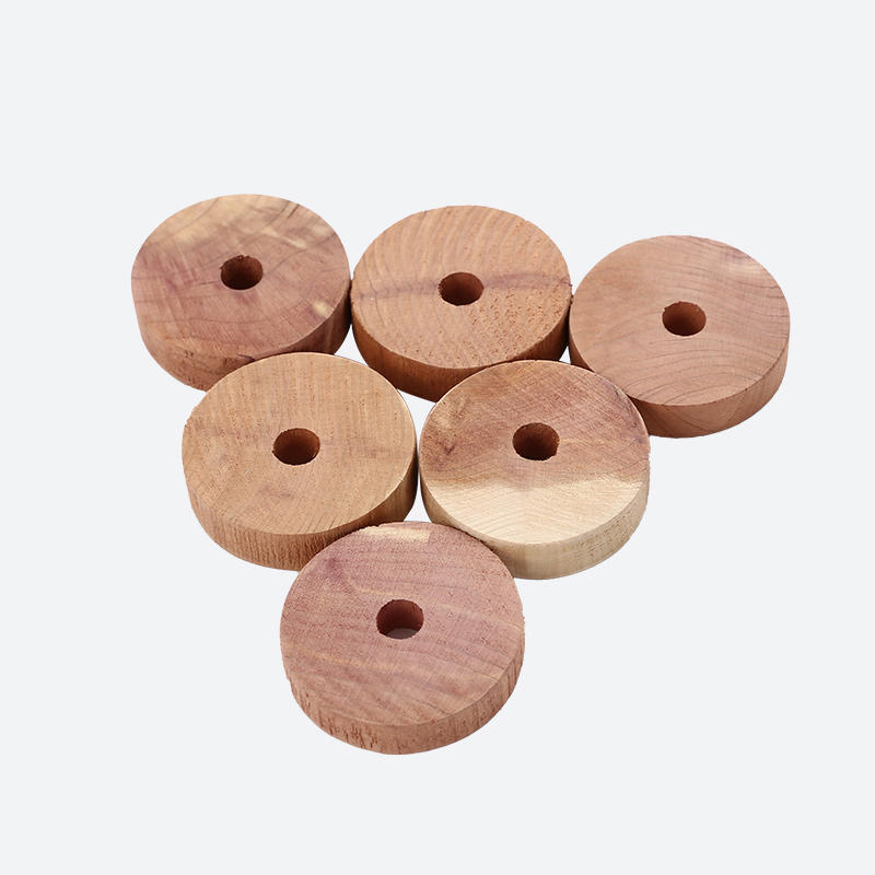 Disc Wooden decorations, Small pieces can be combined randomly