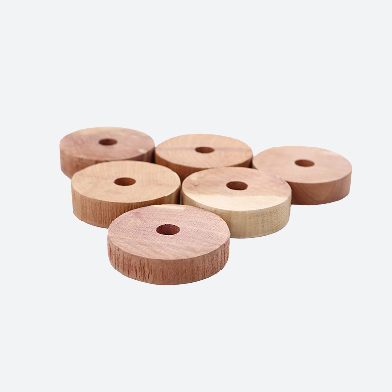 Disc Wooden decorations, Small pieces can be combined randomly