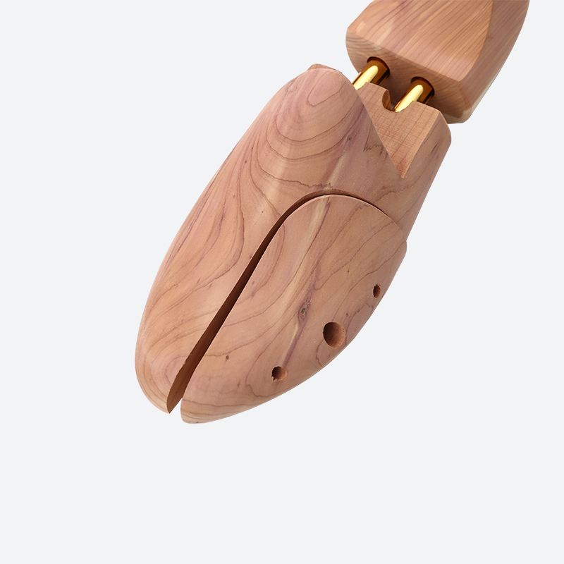 wooden shoe tree double tube cedar material double tube